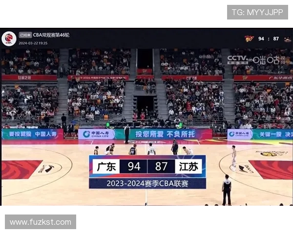 2019年CBA广东队对阵青岛队精彩直播回顾与赛况分析